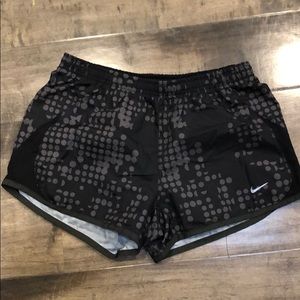 Nike Shorts Size Small black polka dot